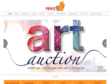 Tablet Screenshot of pencegallery.org